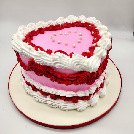 Pastel Aniversario 4690 Corazon